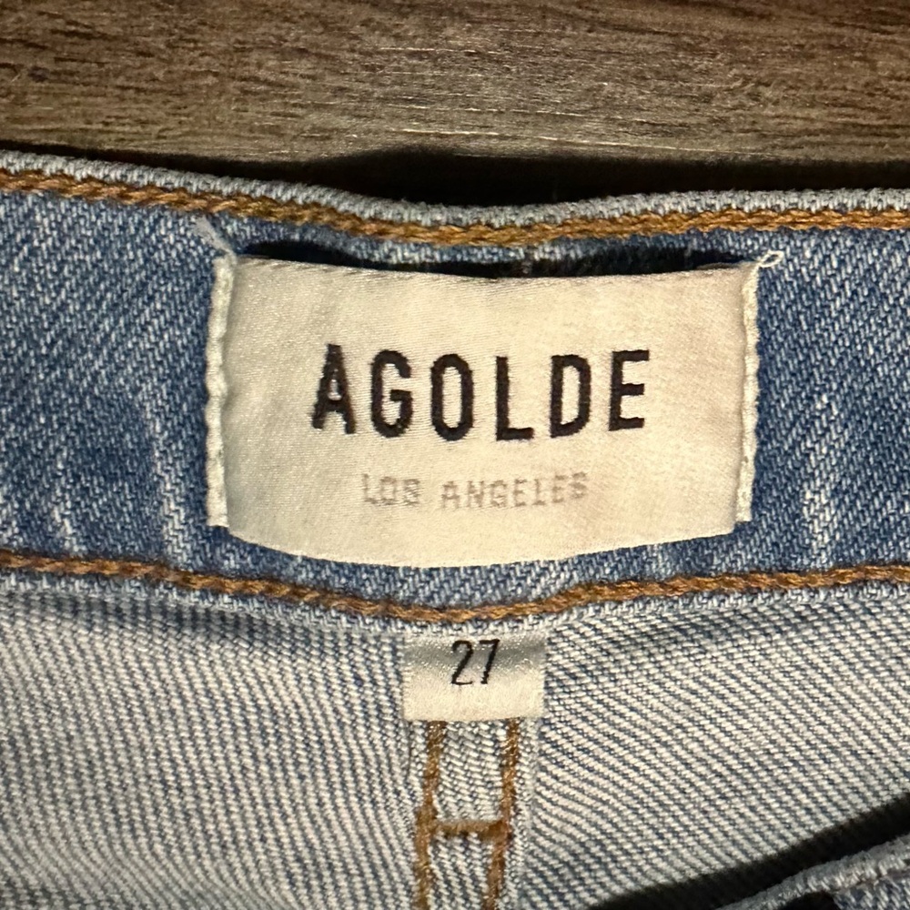 Agolde Nico High-Rise Slim Jeans. Size 27 - Picture 5 of 16